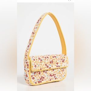 Staud Soleil Flower Market Tommy beaded shoulder bag